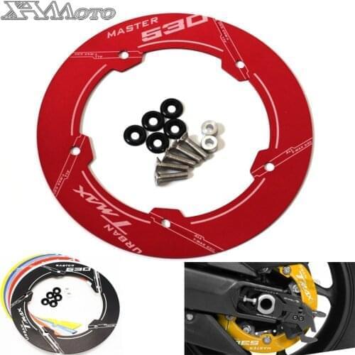 Motorcycle accessories Transmission Belt Pulley Cover For TMAX 530 t-max 530 tmax530 sx dx 2017 -2019CNC Aluminum