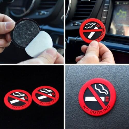 Car no smoking warning sign for Suzuki SX4 SWIFT Alto Liane Grand Vitara Jimny S-Cross