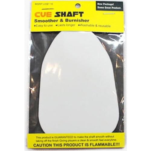 Billiard Accessories Two-Sided Pool Cue Shaft Polisher Burnisher Original Import Maintenance Tools Take Good Care Of Cue Smooth