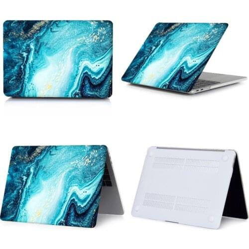 Marble Painting Tablet Shell Pouch laptop Case cover For Apple Macbook Air 11 13 Pro Retina Touch Bar 11 12 13 15 16 Inch A2159
