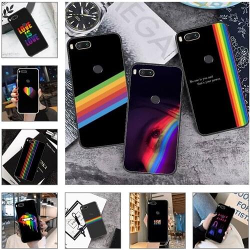 Gay Lesbian LGBT Rainbow Pride Phone Case For Xiaomi Mi Redmi Note 8T 9T 9S 9A 10 7 8 9 Lite pro