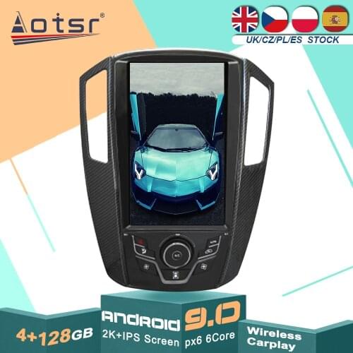 For Luxgen U6 2014 - 2016 Radio Android 9 Tesla Stereo Wireless Carplay GPS Navigation DSP Car Multimedia Player