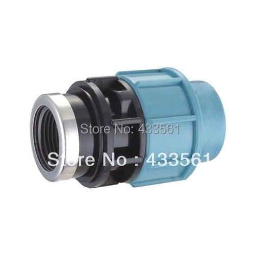 Quality PP Compression Fittings Female adaptor&connector for warm and cold water Pipeline Application