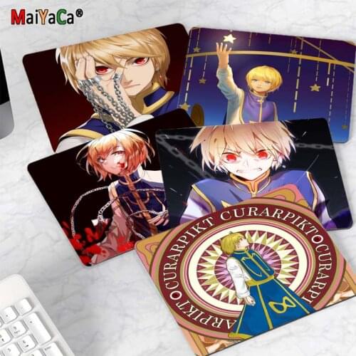 MaiYaCa Hunter X Hunter Manga Kurapika Devil Eye Computer Gaming Mousemats Smooth Writing Pad Desktops Mate gaming mouse pad