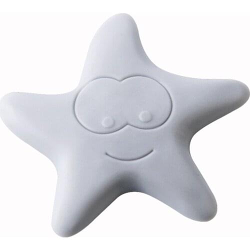 Silicone Door Stops Self Adhesive Door Buffer Thickening Wall Protectors Cartoon Sea Star Door Handle Bumpers for Door Stopper