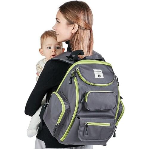 Fashion Baby Nappy Stroller Bag Large Capacity Mommy Maternity Backpack Mummy Nursing Mother Bag Organizer Bag Waterproof