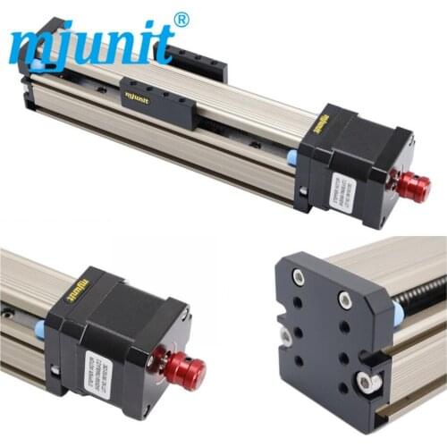 Mjunit Lead screw linear module MJ42 slide table slide rail stepping motor z axis small lead screw 200mm stroke
