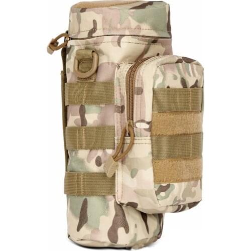 Outdoors Travel Kettle Set Molle Bottle Holder Bags Military Climbing Camping Hiking Army Fans EDC Multifunctional Bottle Pouch