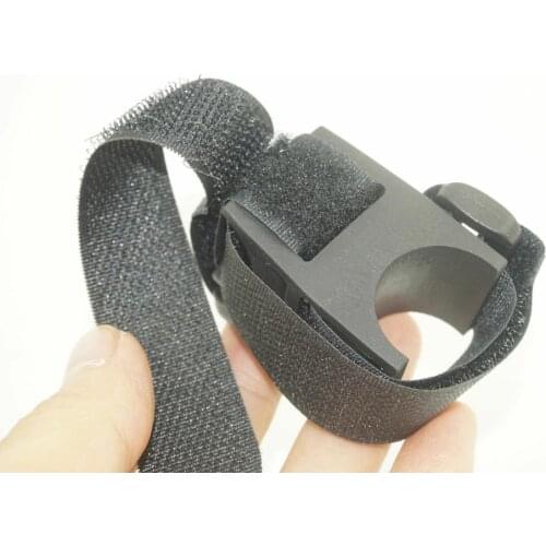 Bicycle Bike motorcycle Helmet Torch Mount Cycle Light Flashlight Holder Clamp