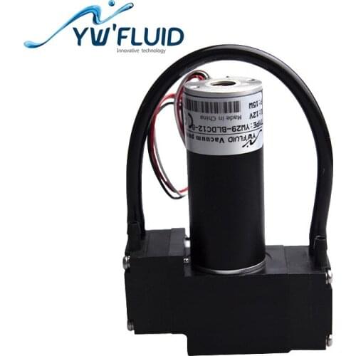 YWFluid YW29-B-BLDC Diaphragm Micro Vacuum Pump Mini Air Pump