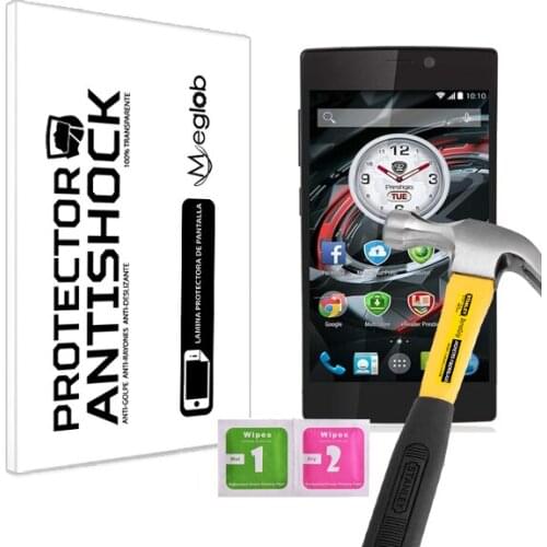 Protector de Pantalla Anti-Shock Anti-Golpe Anti-arañazos Compatible con Prestigio Grace