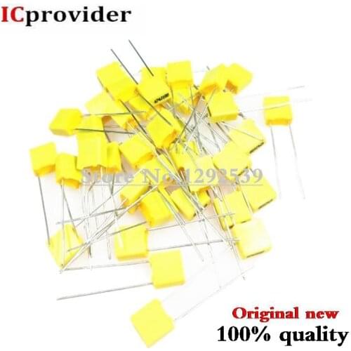 1000pcs Polypropylene Safety Plastic Film 100V 1nF ~ 470nF 100nf 220nf 10nf 47nf 22nf 1nf 0.47uf 0.1uf Correction capacitor