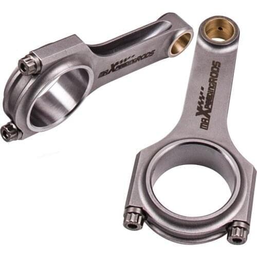 2PCS EN24 Connecting Rods for Fiat 500 old Model 2 cylinder 120mm Genuine 5/16" ARP 2000 bolts