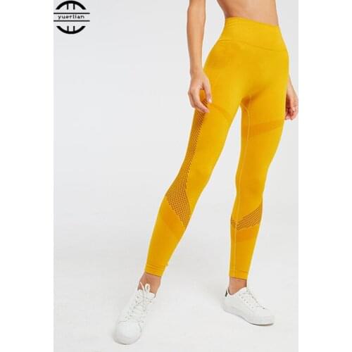 2019 Women High Waist Gym Leggings Seamless Leggings Sport Fitness gym Leggings Femme Sexy sports wear Yoga Pants