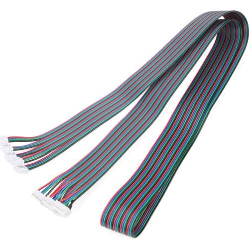 5pcs PH2.0-XH2.54 Female-Female Connector Cable for Nema16 Nema17 Stepper Motor 2019