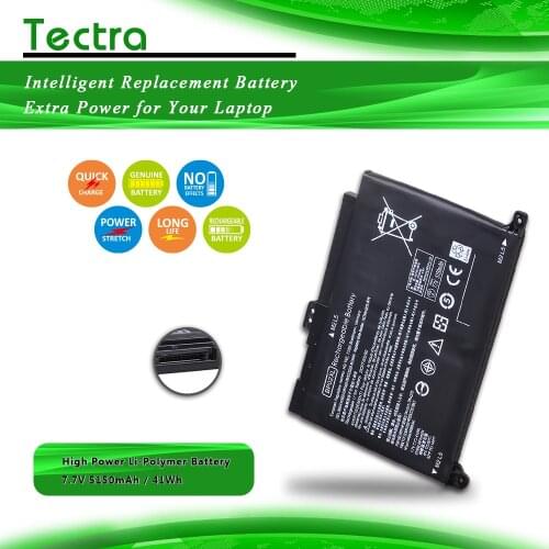 Tectra 7.7V 5150mAh BP02XL Laptop Battery for HP Pavilion PC 15 15-AU 849909-850 (F9-21) 849569-421 HSTNN-LB7H BP02041XL
