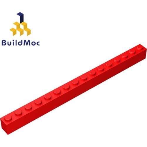 BuildMOC Compatible Legoing2465 1x16 For Building Blocks Parts DIY LOGO Educational Creative gift Toys