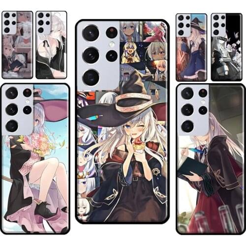 Elaina Majo No Tabitabi Anime TPU Case For Samsung Galaxy S20 FE S10 S8 S9 Plus Note 10 Note 20 S21 Ultra Phone Cover