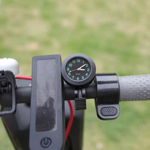 Mini Scooter Handlebar Bar Mount Digital Dial Clock Time Gauge Watch For Xiaomi M365 Ninebot Nextdrive ES1 ES2 Bike Accessories