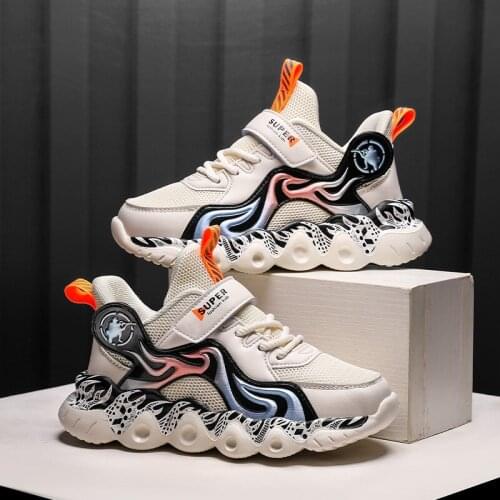 2021 Kids Sport Shoes for Boys Sneakers Boys Girls Casual School Trainers Brand Fashion Spring Children Shoes Breathable Shoes