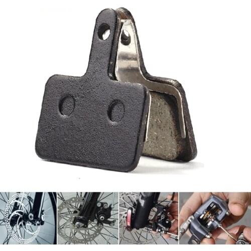 2pcs MTB Bike Disc Brake Pads for Shimano M375 M445 M446 Resin Semi-Metallic Cycling Brake Pad Parts Bicycle Accessories