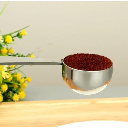 Stainless Steel Stand coffee Powder Measuring Tamper Spoon Stainless Steel Coffee & Tea Tools