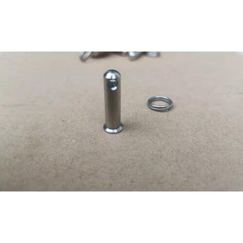 Mack Walker titanium alloy connecting rod titanium knife pendant tail buckle conversion keychain pendent