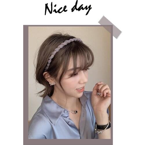 Fashion Simple Twine cloth Hair Hoop Headband The small fresh Hairband for Women sweet Girls Luxurious Hair Accessories