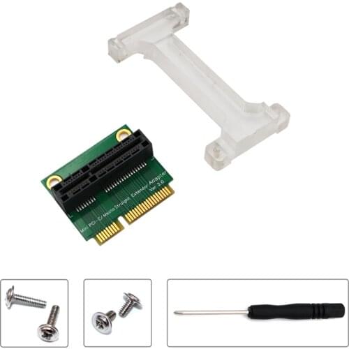BTBcoin Add On Card Mini PCI-E to Mini PCI Express Adapter mSATA to SSD mSATA Riser Card for 3G 4G WWAN LTE GPS Module mSATA SSD