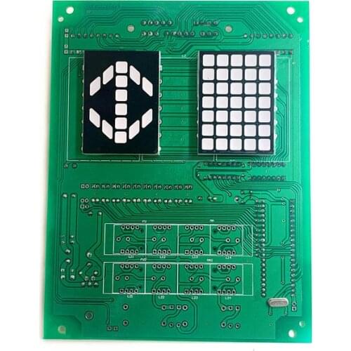 1pcs Elevator Car Display board GD12502177 For Hitachi Lift Accessories AQ1H1417