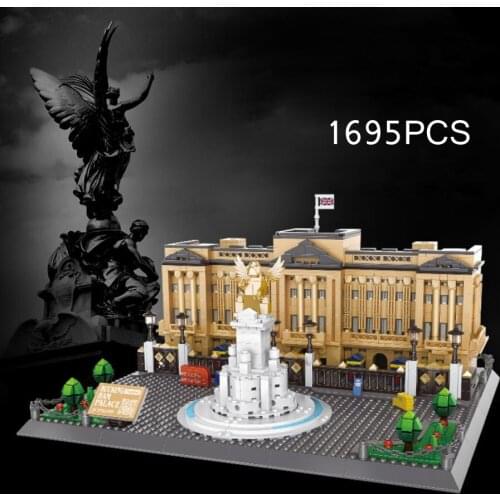 World famous Historical architecture British London Buckingham Palace building block assembly model brick toy collection