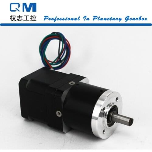 Nema 17 gear stepper motor L=40mm planetary reduction gearbox ratio 20:1 cnc robot pump