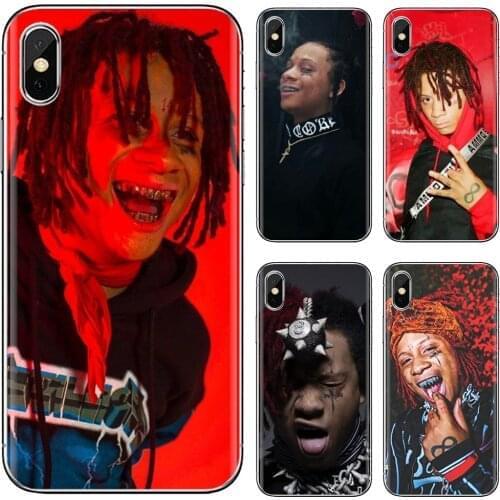 For Xiaomi Redmi 2 S2 3 3S 4 4A 5 5A 5 6 6A 7A 9 9T 9C 9A Pro Pocophone F1 Trippie-Redd-C-Rapper Silicone Phone Shell Cover