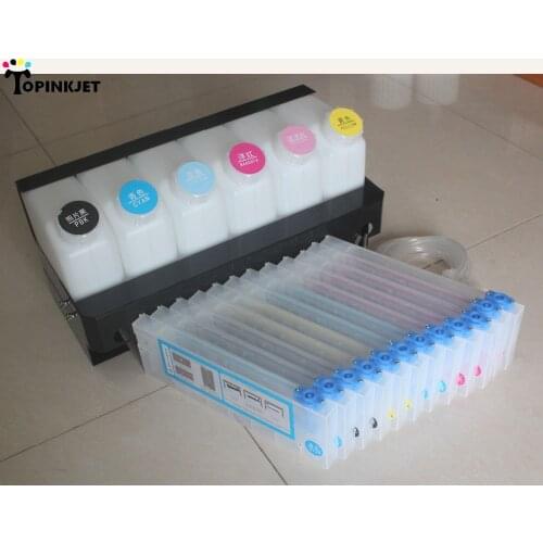 CISS ink system bulk ink system use for Roland for Mimaki for Mutoh and other printer (6 ink bottle with 12 ink cartridge)