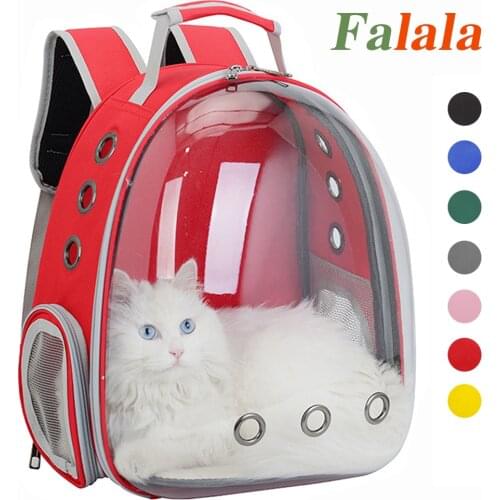 Pet Carrying Bag Breathable Cat Portable Travel Outdoor Space Capsule Carrier KittenTransport Backpack for Cats and Small Dogs