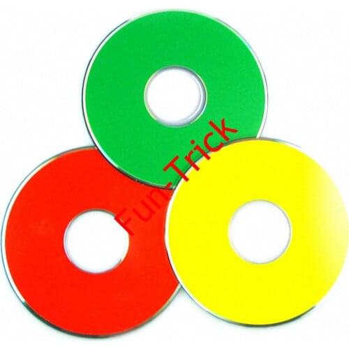 Chameleon CDS/Color Changing 3 Color CDs -- Magic Trick , Stage Magic