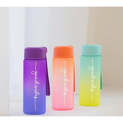 Unibott Water Bottle Free Shipping Items Kawaii Hydro Flask Cute Cup Shaker Protein Gym Plastic Bottles For Drinks Travel Kids