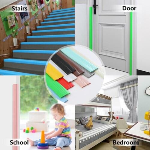 Table Corner Protection Strip Baby Protection Soft Strip PVC Table Side Cushion Outdoor Waterproof Staircase Edge Sealing Strip