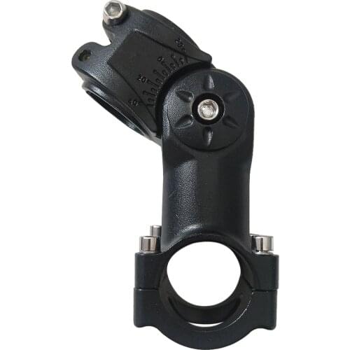 Bicycle Mountain Bike Adjustable Handlebar Stem Outdoor Trip Stem Adjustable Angle Handlebar Force