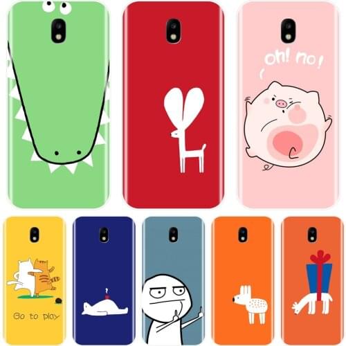 Pig Back Cover For Samsung Galaxy J4 J6 J8 Plus 2018 J3 J5 J7 2015 2016 2017 Soft Silicone Phone Case For Samsung J2 J5 J7 Prime