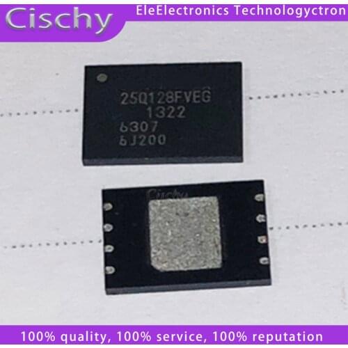 1pcs/lot W25Q128 W25Q128FVEG W25Q128FVEIG QFN