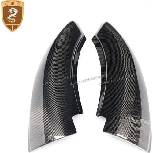 2013+ Front Lip Head Bumper Splitter Carbon fiber Front Car Mudflaps For Maserati President Carbon Fiber front Wrap Car Tuning