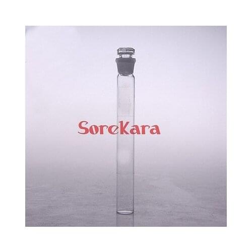 2x Glass Colorimetric tube with Stopper 10ml Color Comparison Tube Colorimeter Tube
