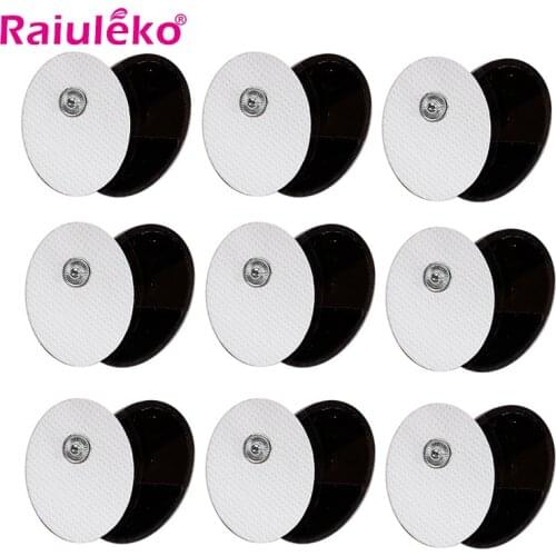 3*4.5cm 100PCS Non-woven Fabric Electrode Pads EMS for Tens Acupuncture Digital Therapy Machine Massager Pad Medium Frequency