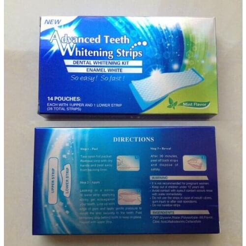 5 packs/lot Teeth Whitening Strips White Strips For Dental Home Use ,28pieces/pack