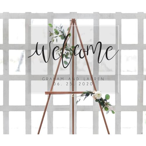 Acrylic Wedding Welcome Sign,Acrylic Wedding Sign,Custom Wedding Signs,Modern Decorations,Wedding Signage, Wedding Welcome Sign