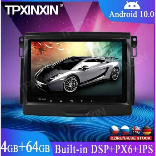 For Ford Everest DSP Android 10 PX6/PX5 Car No DVD Player GPS Map Navigation Auto Stereo Head Unit Multimedia Player Auto Radio