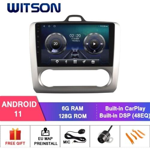 WITSON Android 10.0 CAR DVD SYSTEM for FORD FOCUS 2005-2011 (Auto-Aircondition) car dvd player link/DAB support