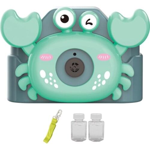 Blowing Bubble Crabs Baby Bath Toy Bubble Maker Soap Machine Safe and Convenice Toy for Children with Music Water Toy