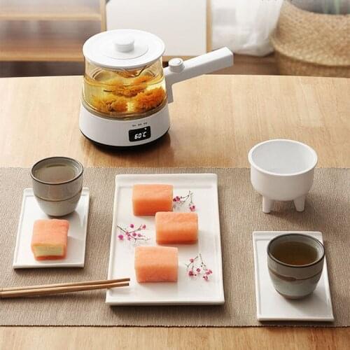 220V Electric Teapot Automatic Kettle Insulation Glass Boiled Tea Maker Health Preserving Pot with Filter Adjust Temperature